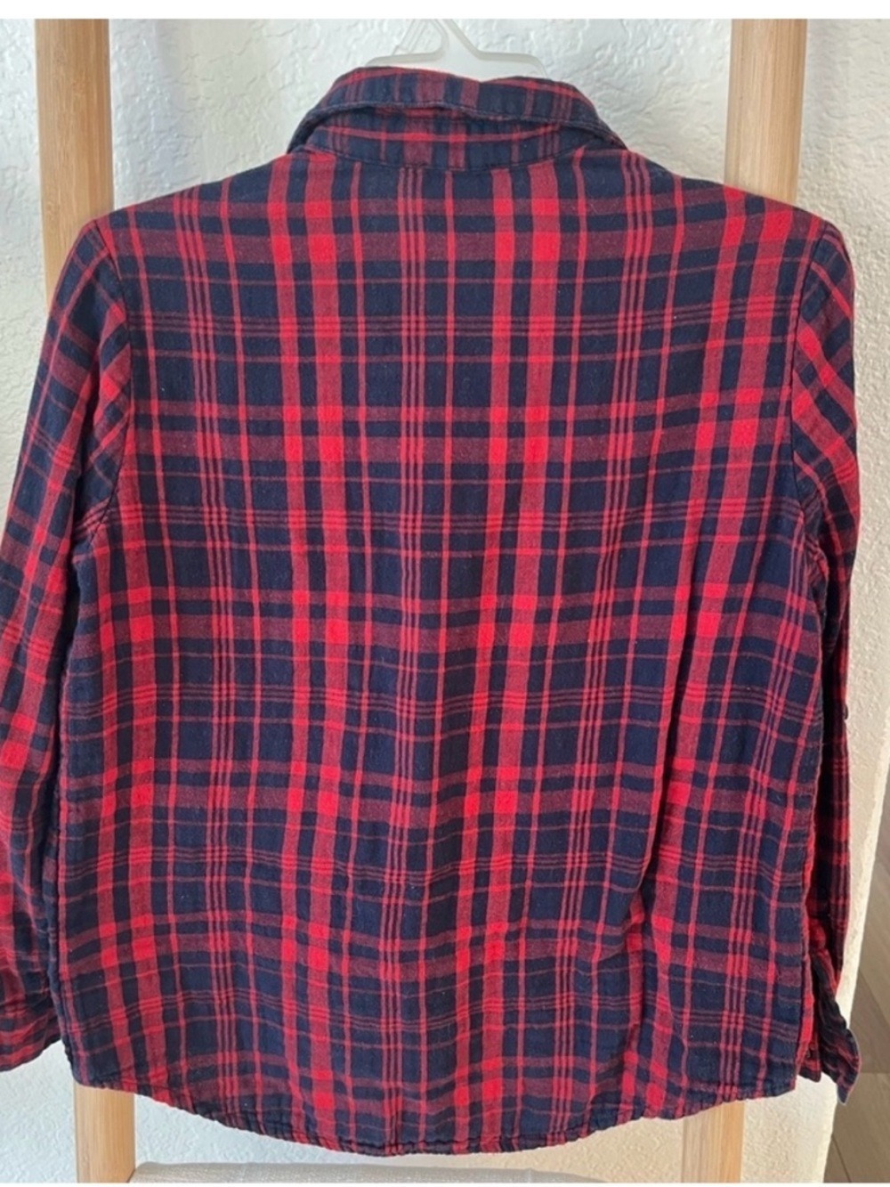 Lumiere Red and Black Plaid Button-Down Shirt - Picture 2 of 2